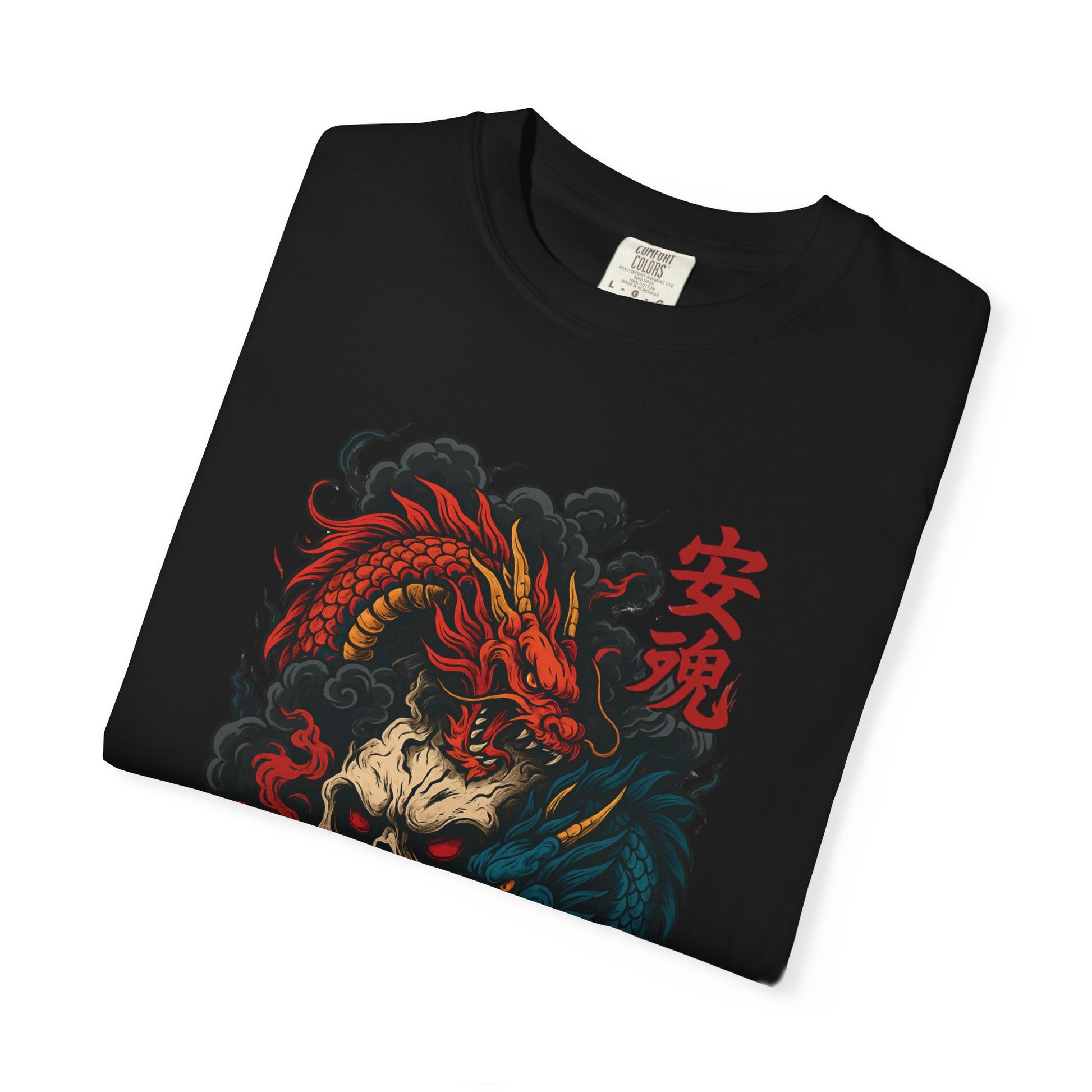 Dragon Duel Around Skull