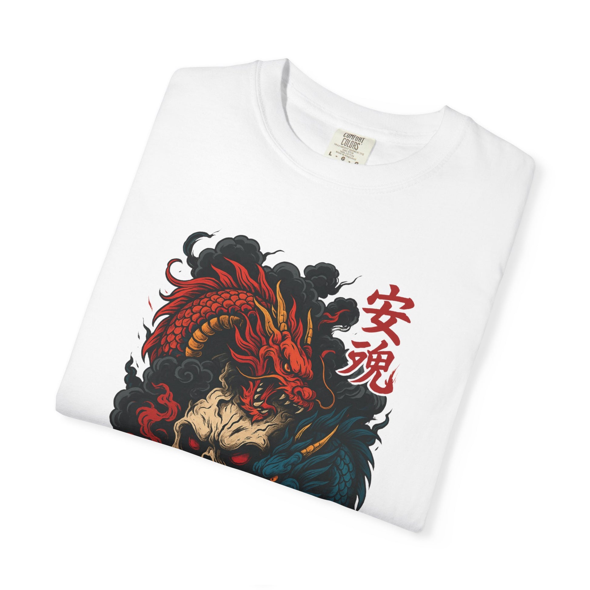 Dragon Duel Around Skull